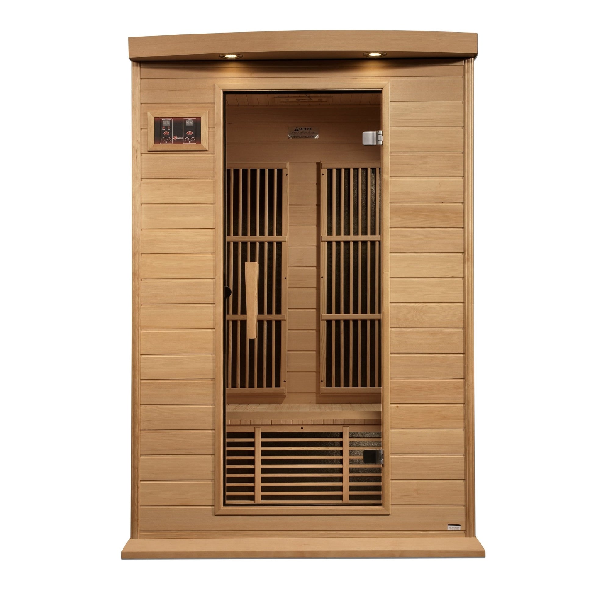 Maxxus 2 Person Near Zero EMF FAR IR Sauna (MX - K206 - 01 - ZF) -  product_vendor - Peak Primal Wellness