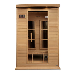 Maxxus 2 Person Near Zero EMF FAR IR Sauna (MX - K206 - 01 - ZF) -  product_vendor - Peak Primal Wellness