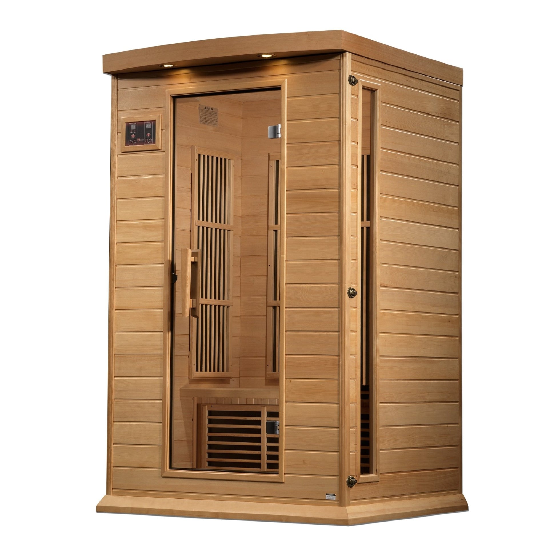 Maxxus 2 Person Near Zero EMF FAR IR Sauna (MX - K206 - 01 - ZF) -  product_vendor - Peak Primal Wellness