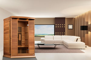 Maxxus 2 Person Low EMF FAR IR Sauna (MX - K206 - 01 CED) -  product_vendor - Peak Primal Wellness