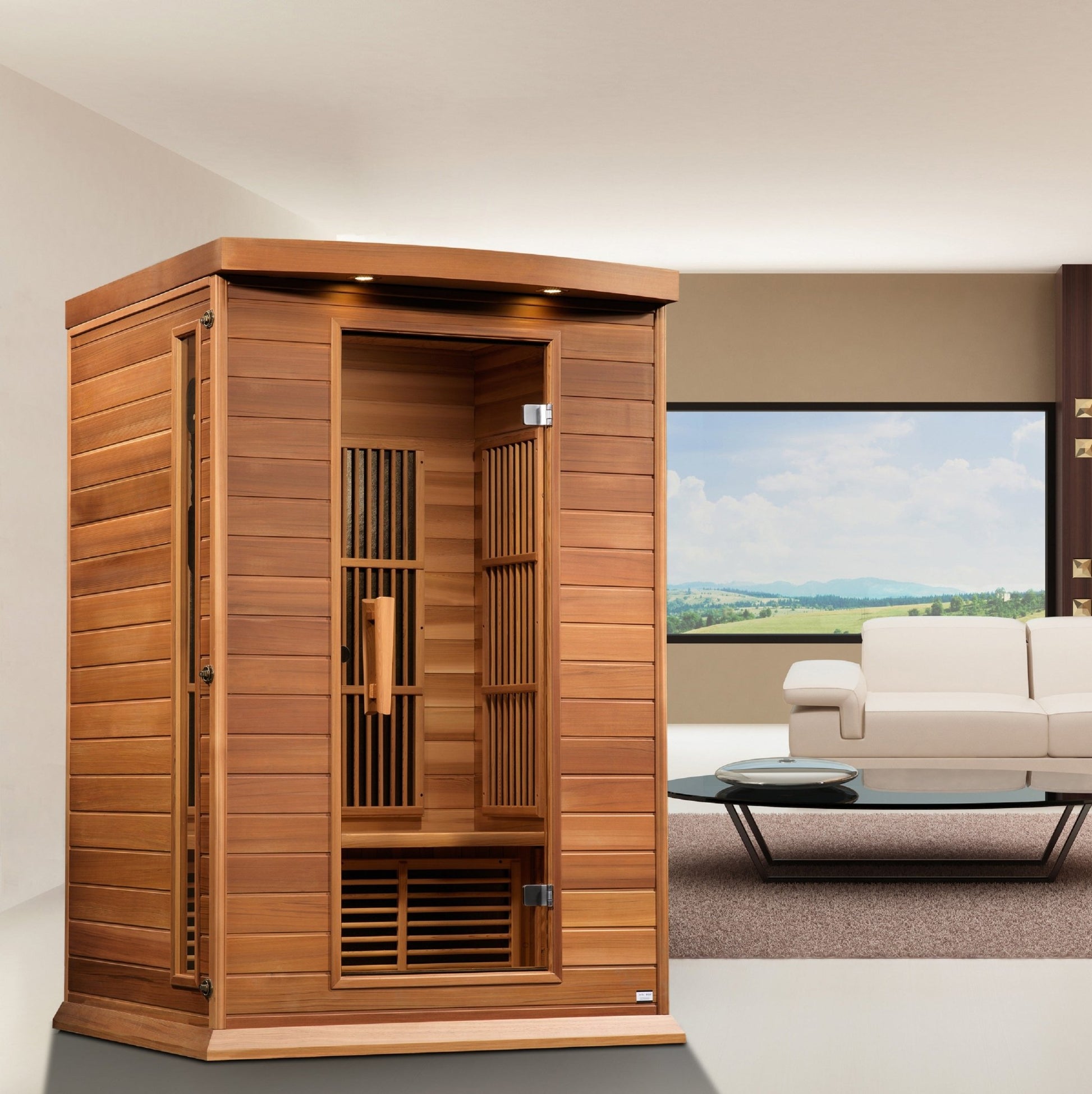 Maxxus 2 Person Low EMF FAR IR Sauna (MX - K206 - 01 CED) -  product_vendor - Peak Primal Wellness