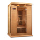 Golden Design Maxxus 2 Person Low EMF FAR IR Sauna (MX-K206-01)