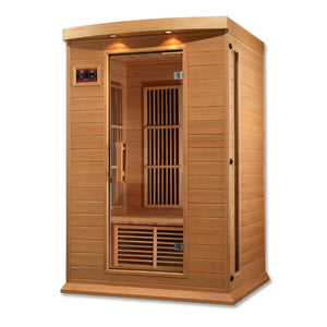 Golden Design Maxxus 2 Person Low EMF FAR IR Sauna (MX - K206 - 01) -  product_vendor - Peak Primal Wellness
