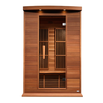 Maxxus FAR Infrared Sauna Near Zero EMF with Canadian Red Cedar Wood (MX - K206 - 01 - ZF CED) -  product_vendor - Peak Primal Wellness
