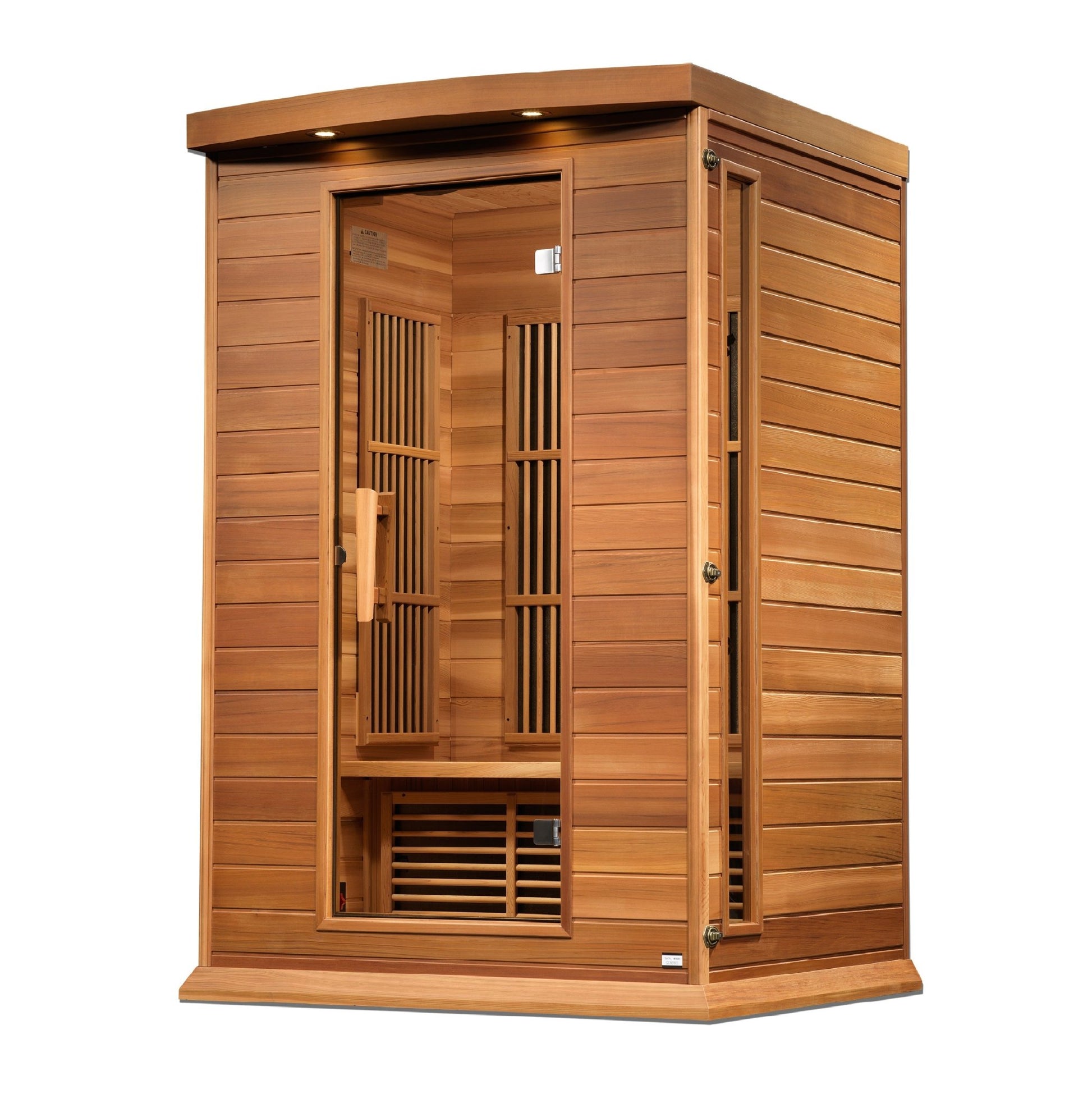 Maxxus FAR Infrared Sauna Near Zero EMF with Canadian Red Cedar Wood (MX - K206 - 01 - ZF CED) -  product_vendor - Peak Primal Wellness