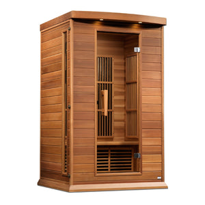 Maxxus FAR Infrared Sauna Near Zero EMF with Canadian Red Cedar Wood (MX - K206 - 01 - ZF CED) -  product_vendor - Peak Primal Wellness