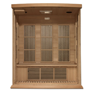 Maxxus 3 Person Near Zero EMF FAR IR Sauna (MX - K306 - 01 - ZF) -  product_vendor - Peak Primal Wellness