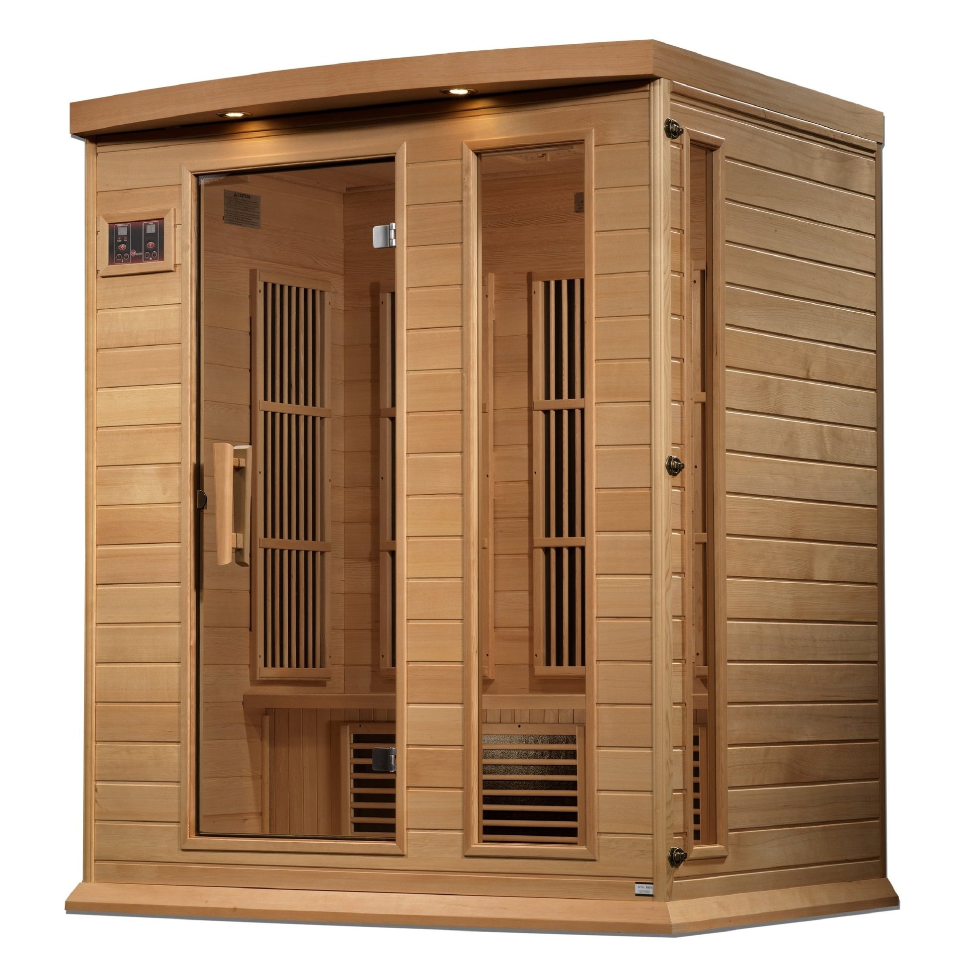 Maxxus 3 Person Near Zero EMF FAR IR Sauna (MX - K306 - 01 - ZF) -  product_vendor - Peak Primal Wellness
