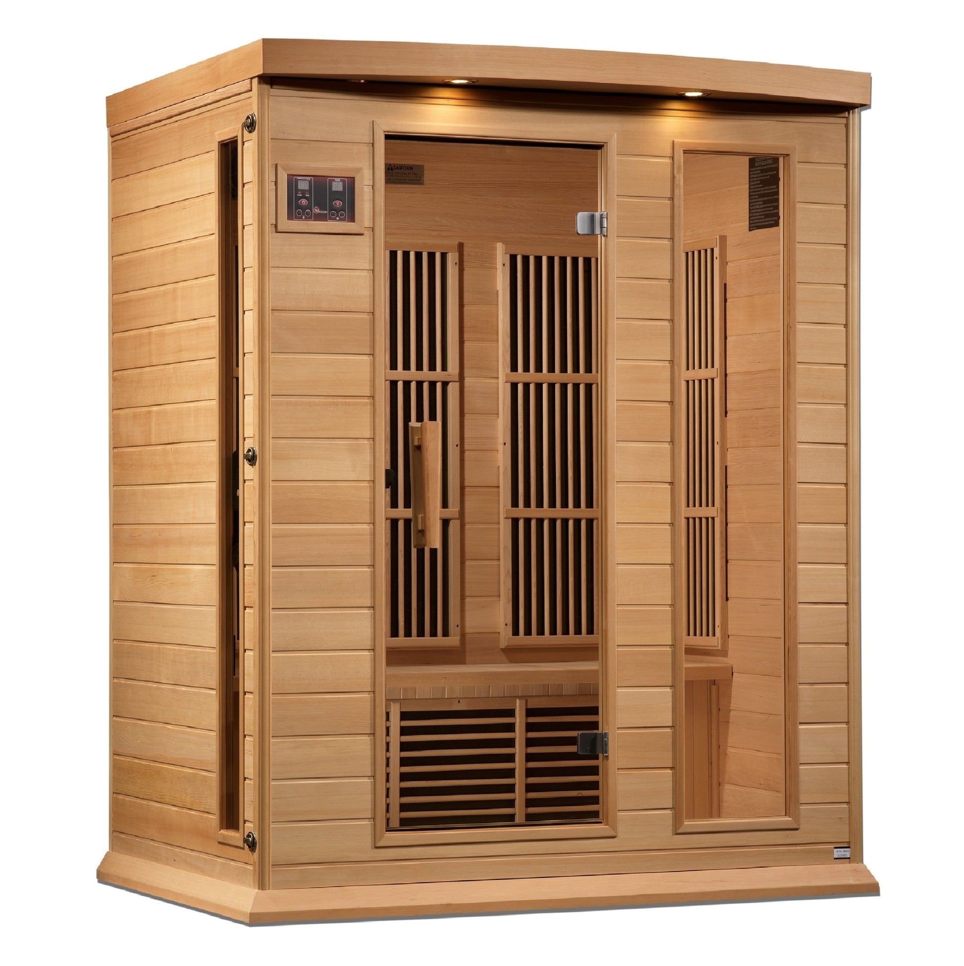Maxxus 3 Person Near Zero EMF FAR IR Sauna (MX - K306 - 01 - ZF) -  product_vendor - Peak Primal Wellness