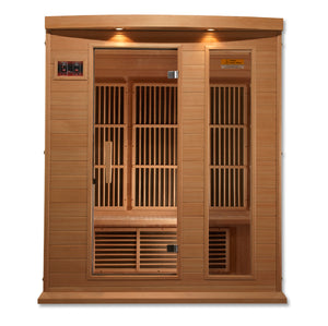 Golden Design Maxxus 3 Person Low EMF FAR IR Sauna (MX-K306-01)