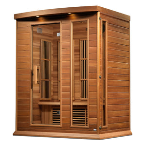 Maxxus Montilemar 3 Person Near Zero EMF FAR IR Sauna (MX - K306 - 01 - ZF CED) -  product_vendor - Peak Primal Wellness