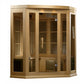 Golden Design Maxxus 3 Person Low EMF FAR IR Sauna (MX-K356-01)