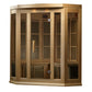 Golden Design Maxxus 3 Person Low EMF FAR IR Sauna (MX-K356-01)
