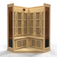Golden Design Maxxus 3 Person Low EMF FAR IR Sauna (MX-K356-01)