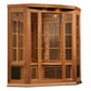 Maxxus 3 Person Corner Low EMF FAR IR Sauna (MX - K356 - 01 - ZF CED) -  product_vendor - Peak Primal Wellness