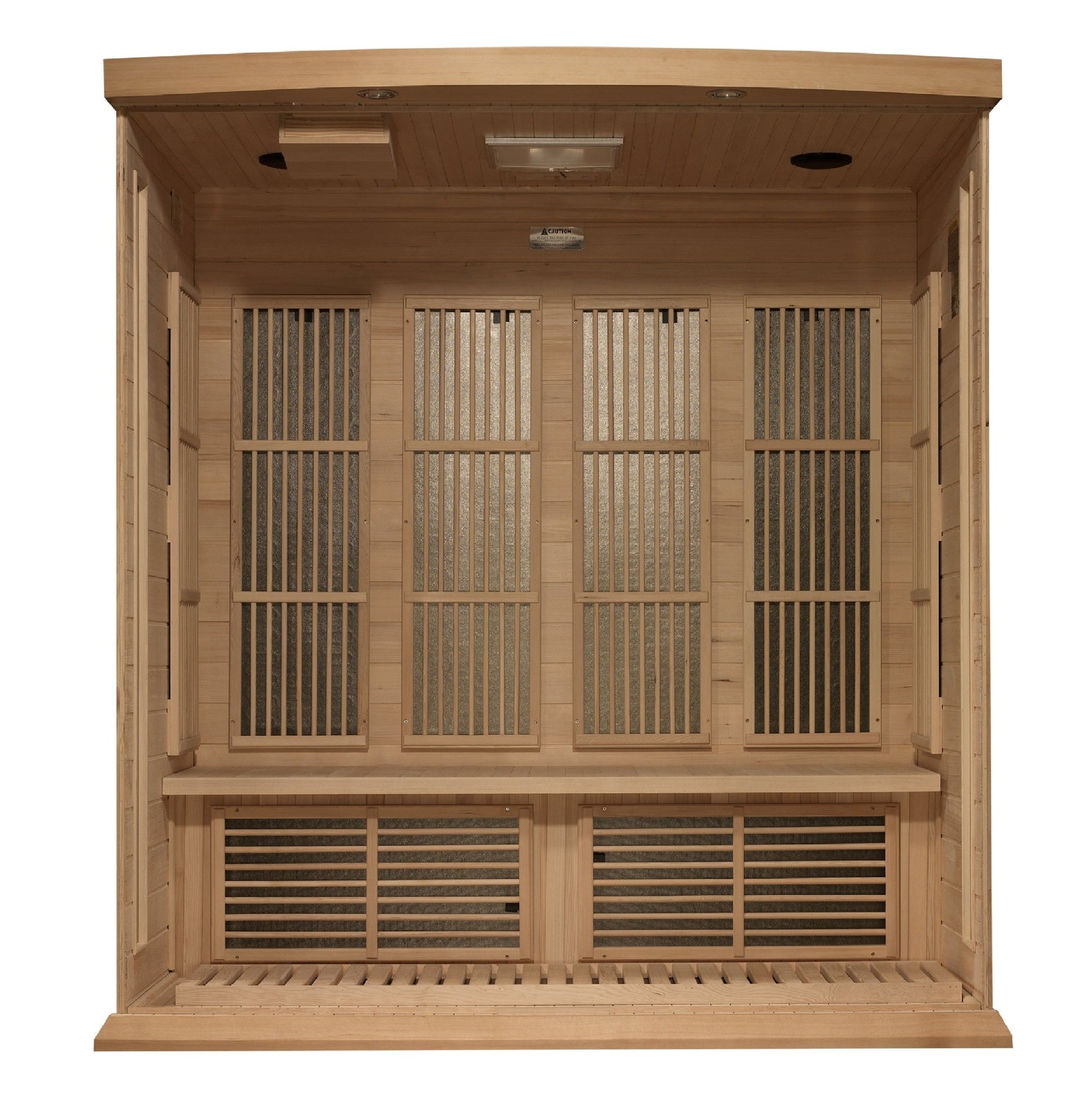 Maxxus 4 Person Near Zero EMF FAR IR Sauna (MX - K406 - 01 - ZF) -  product_vendor - Peak Primal Wellness