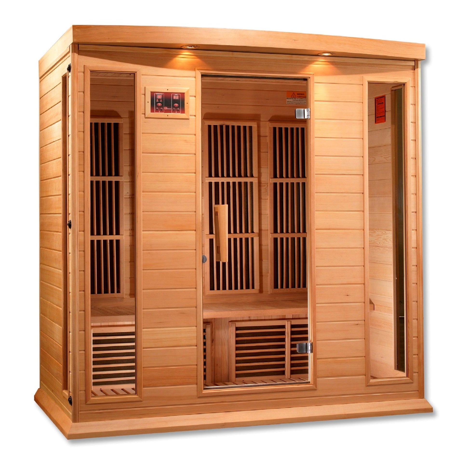 Maxxus 4 Person Low EMF FAR IR Sauna (MX - K406 - 01) -  product_vendor - Peak Primal Wellness