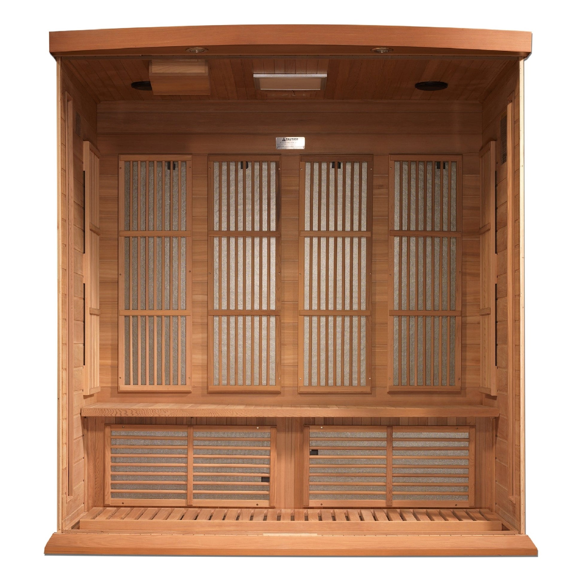 Maxxus Chaumont 4 Person Near Zero EMF FAR IR Sauna (MX - K406 - 01 - ZF CED) -  product_vendor - Peak Primal Wellness