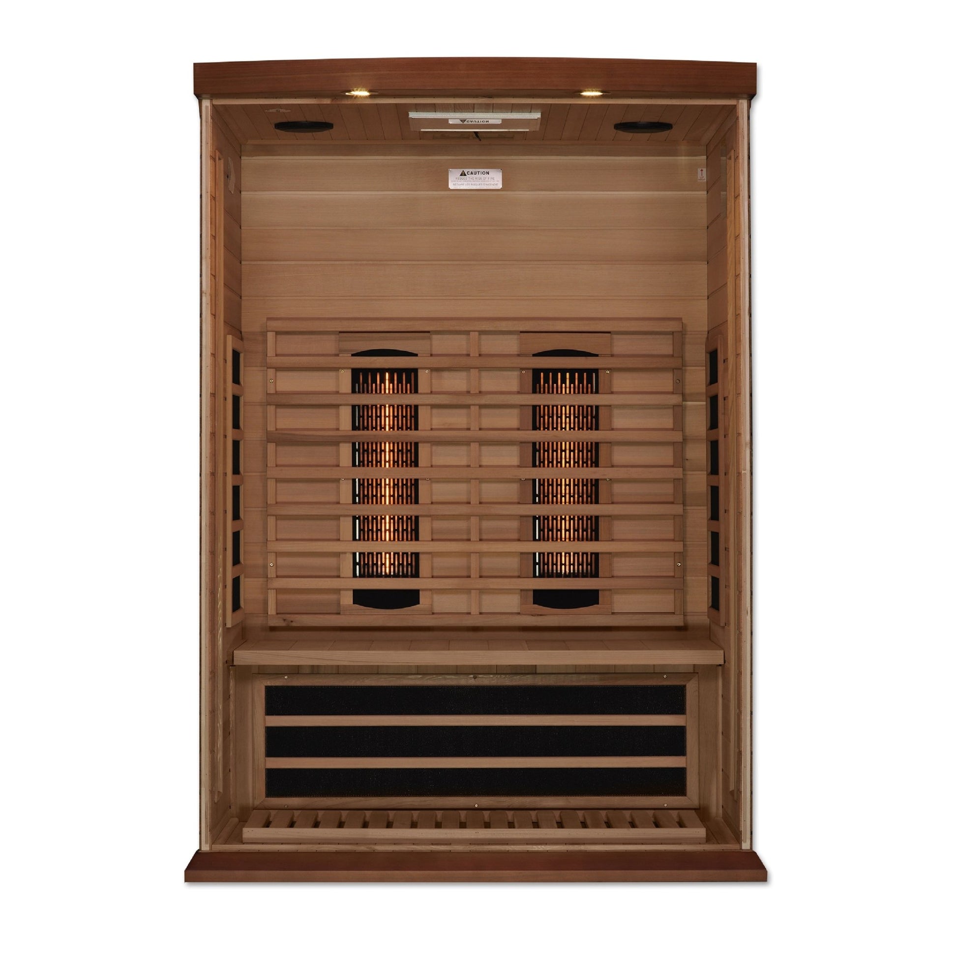 Maxxus 2 Person Full Spectrum Near Zero EMF Sauna (MX - M206 - 01 - FS CED) -  product_vendor - Peak Primal Wellness