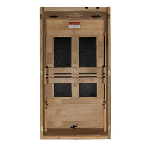 Maxxus S - Line 1 Person Low EMF FAR IR Sauna (MX - S106 - 01) -  product_vendor - Peak Primal Wellness
