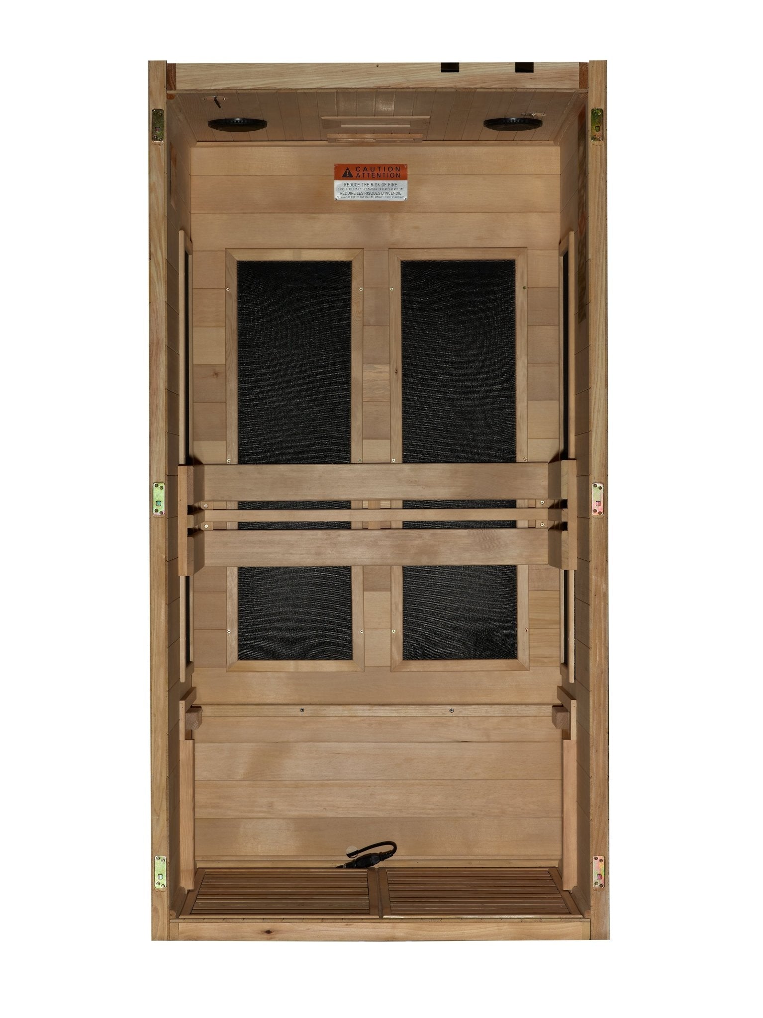 Maxxus S - Line 1 Person Ultra Low EMF FAR IR Sauna (MX - S106 - 01 ELITE) -  product_vendor - Peak Primal Wellness