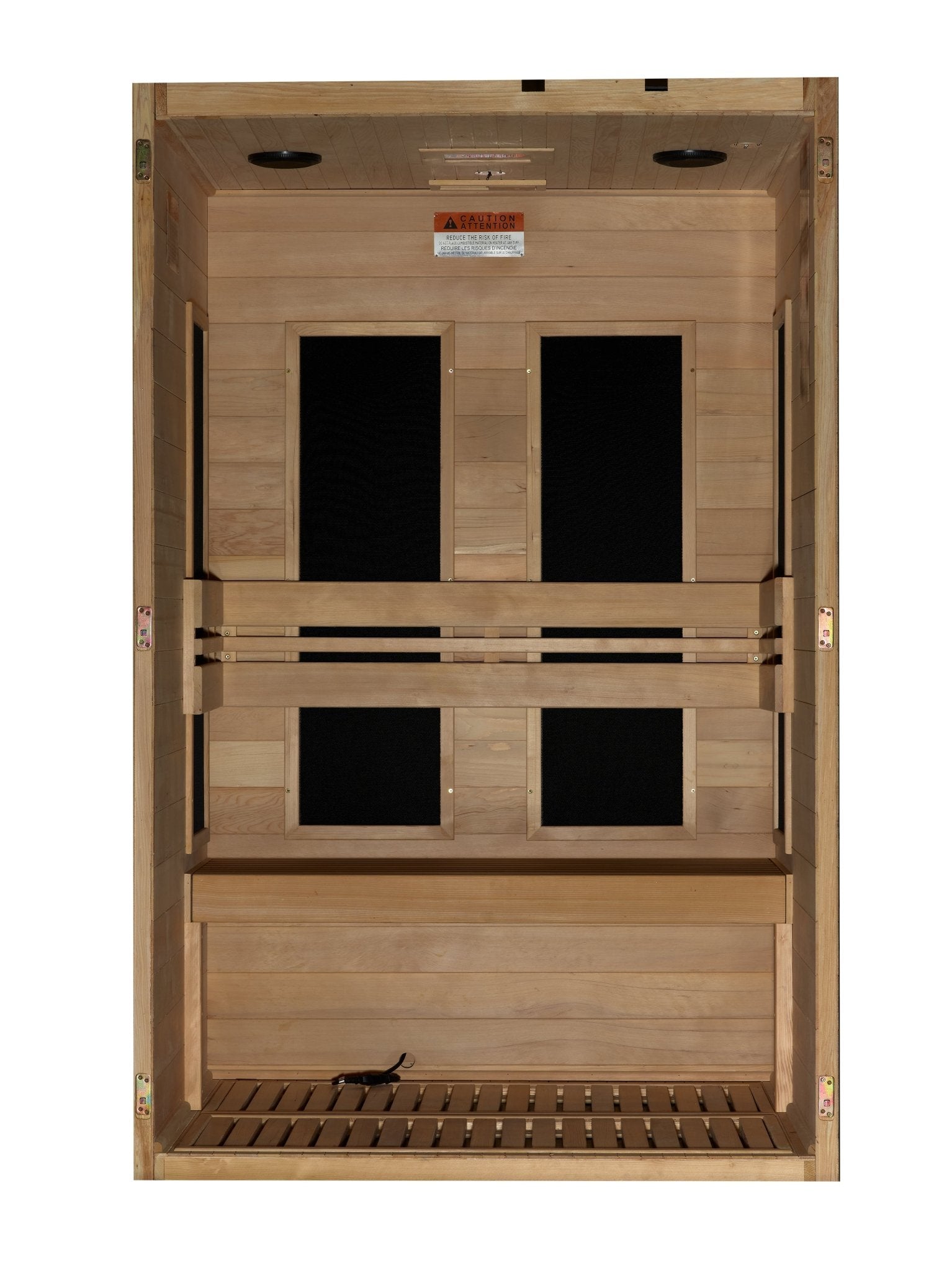 Maxxus S - Line 2 Person Ultra Low EMF FAR IR Sauna (MX - S206 - 01 ELITE) -  product_vendor - Peak Primal Wellness