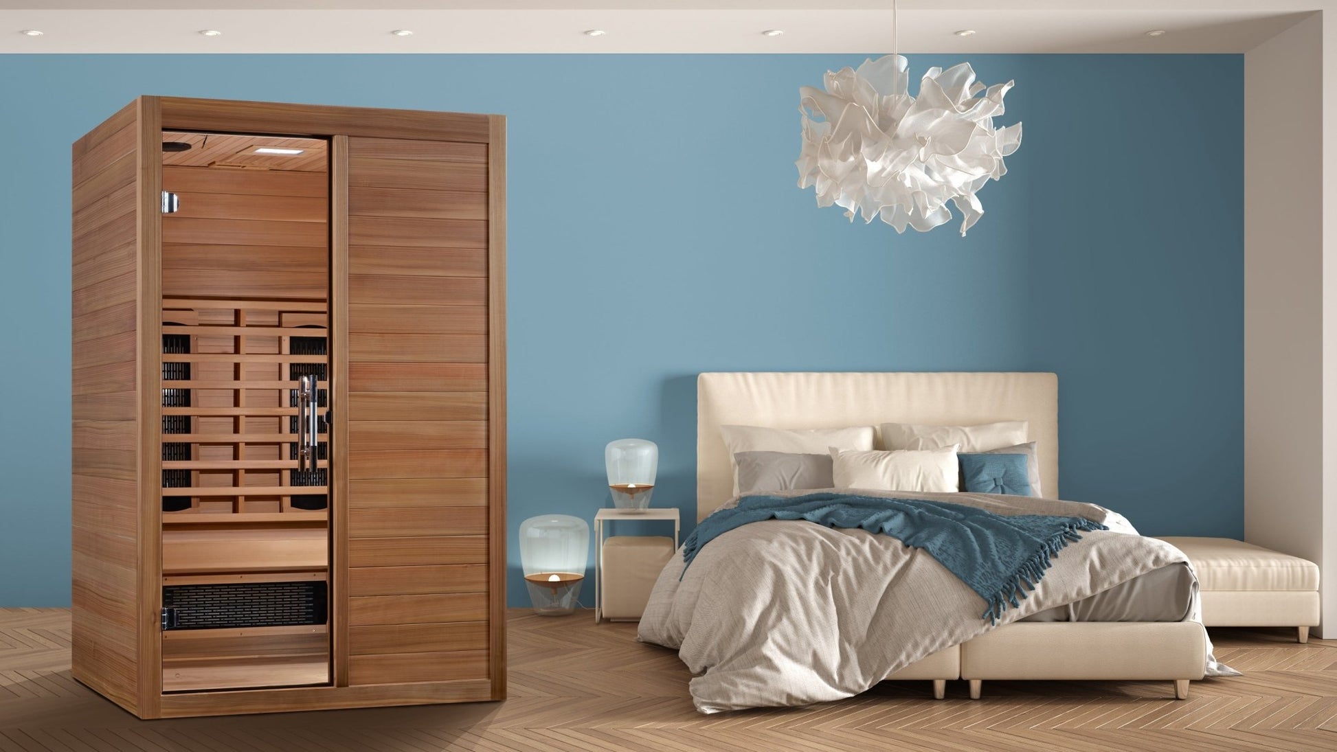 Maxxus S - Line 2 Person Full Spectrum Near Zero EMF Sauna (MX - S206 - 01 - FS - PC) -  product_vendor - Peak Primal Wellness