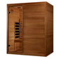 Maxxus S - Line 3 Person Full Spectrum Near Zero EMF Sauna (MX - S306 - 01 - FS - PC) -  product_vendor - Peak Primal Wellness