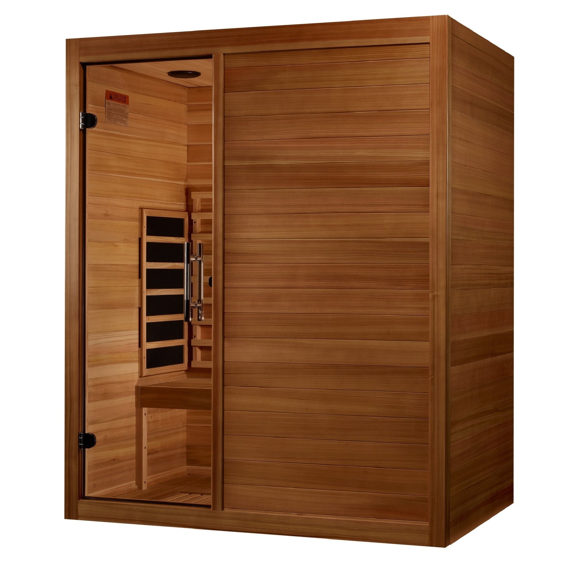 Maxxus S - Line 3 Person Full Spectrum Near Zero EMF Sauna (MX - S306 - 01 - FS - PC) -  product_vendor - Peak Primal Wellness