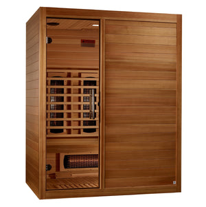 Maxxus S - Line 3 Person Full Spectrum Near Zero EMF Sauna (MX - S306 - 01 - FS - PC) -  product_vendor - Peak Primal Wellness
