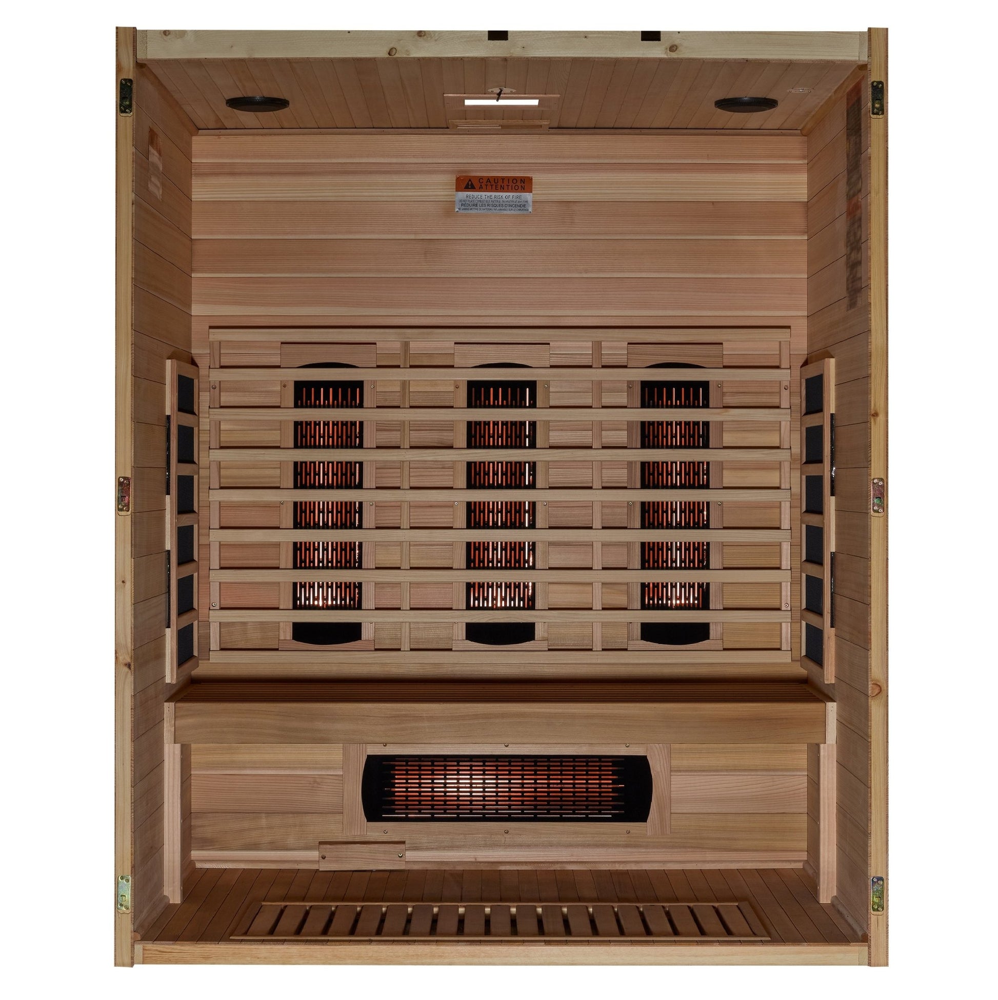 Maxxus S - Line 3 Person Full Spectrum Near Zero EMF Sauna (MX - S306 - 01 - FS - PC) -  product_vendor - Peak Primal Wellness