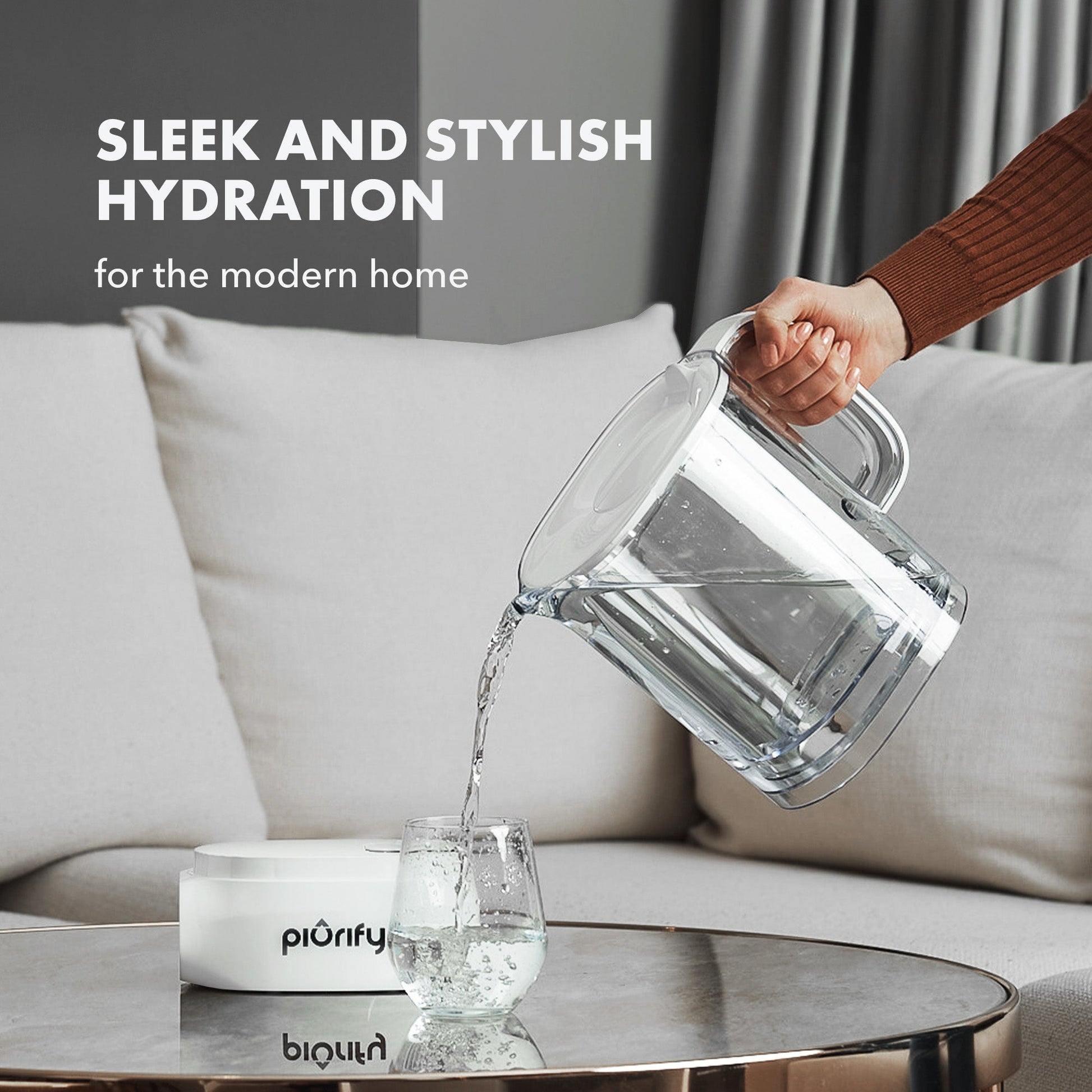 Piurify Alchemy® Electric Water Filter Pitcher -  product_vendor - Peak Primal Wellness