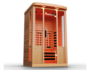 Medical Breakthrough Medical 5 2 Person Infrared Sauna - 9 Ultra Full - Spectrum Heaters, Detox & Skin Rejuvenation -  product_vendor - Peak Primal Wellness