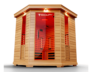 Medical Breakthrough 7 Plus 4 - 6 Person Infrared Sauna - Full - Spectrum, Chromatic Therapy & Audio System -  product_vendor - Peak Primal Wellness