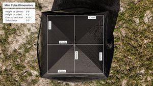 North Shore Sauna Mini Cube Sauna Tent Starter Package (2 - person) -  product_vendor - Peak Primal Wellness