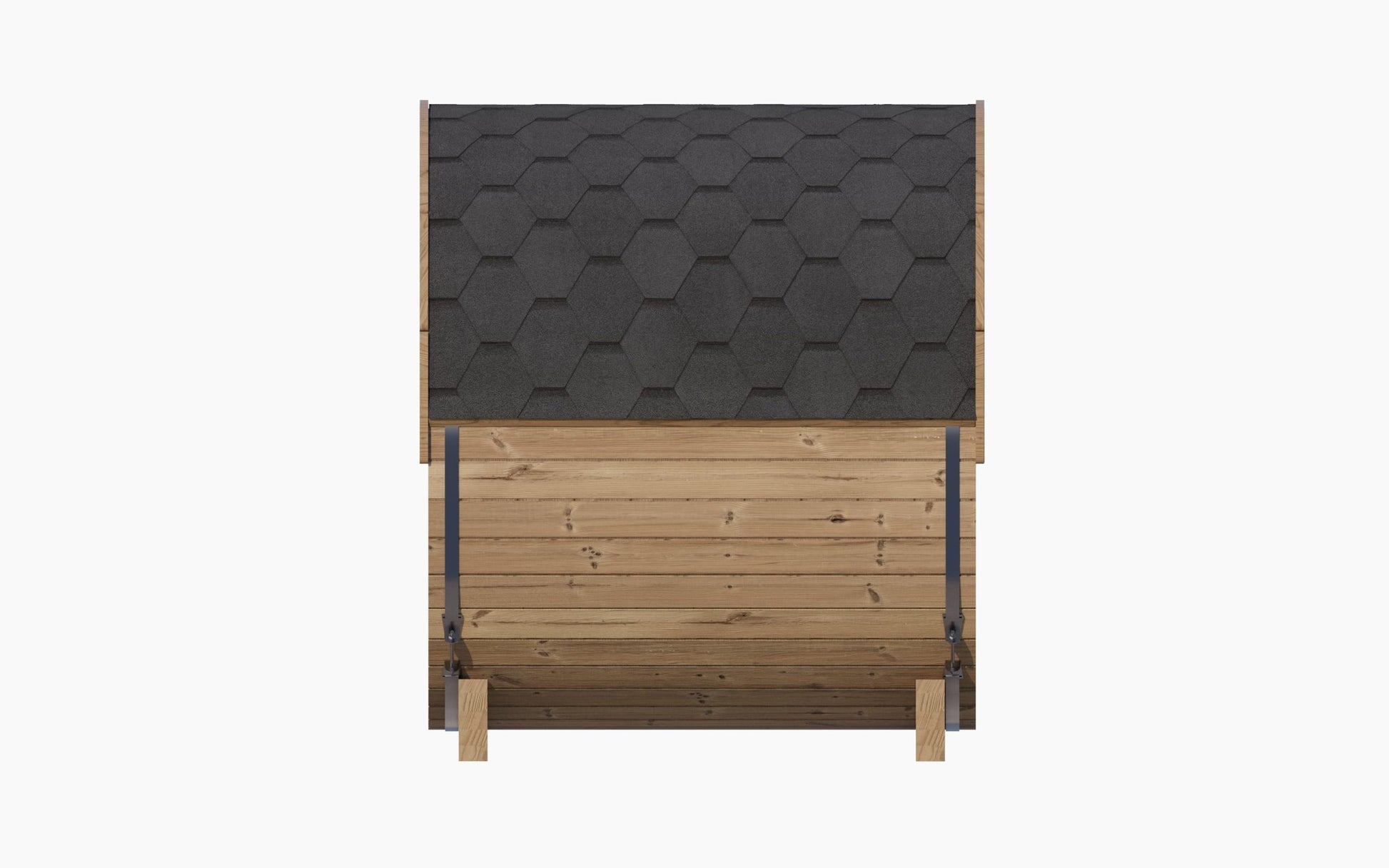 Close-up of the SaunaLife Ergo Series E6 sauna emphasizing the quality craftsmanship and waterproof LED lighting features.