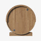 SaunaLife E7 Ergo-Series 3 Person Traditional Outdoor Barrel Sauna Eco-Friendly Design with LED Lighting