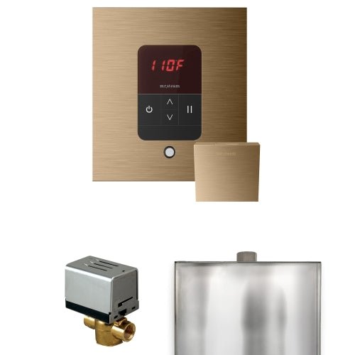Mr.Steam Basic Butler Control Pkg Basic Butler Steam Shower Control Package w/ iTempo Control and Aroma Designer Finish SteamHead -  product_vendor - Peak Primal Wellness