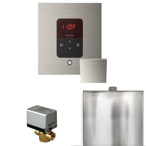 Mr.Steam Basic Butler Control Pkg Basic Butler Steam Shower Control Package w/ iTempo Control and Aroma Designer Finish SteamHead -  product_vendor - Peak Primal Wellness