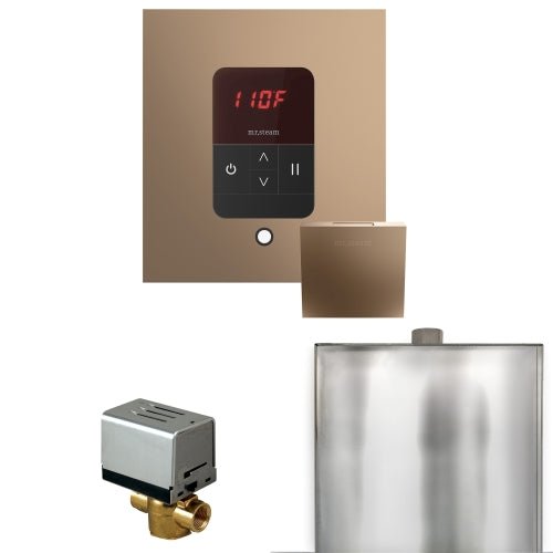Mr.Steam Basic Butler Control Pkg Basic Butler Steam Shower Control Package w/ iTempo Control and Aroma Designer Finish SteamHead -  product_vendor - Peak Primal Wellness