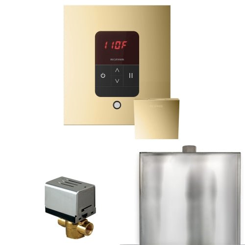 Mr.Steam Basic Butler Control Pkg Basic Butler Steam Shower Control Package w/ iTempo Control and Aroma Designer Finish SteamHead -  product_vendor - Peak Primal Wellness