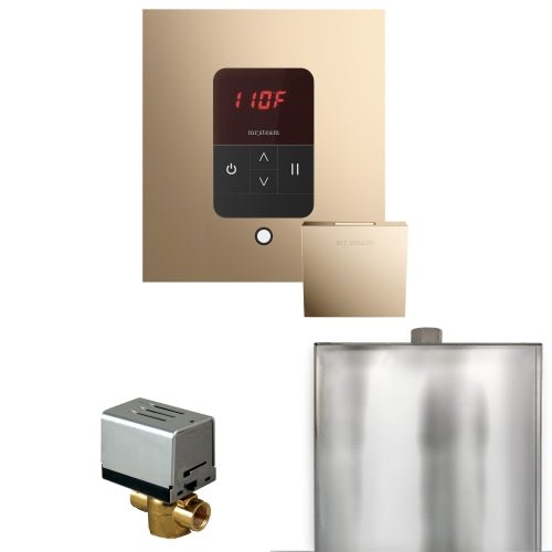 Mr.Steam Basic Butler Control Pkg Basic Butler Steam Shower Control Package w/ iTempo Control and Aroma Designer Finish SteamHead -  product_vendor - Peak Primal Wellness