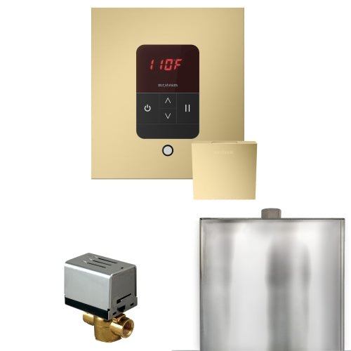 Mr.Steam Basic Butler Control Pkg Basic Butler Steam Shower Control Package w/ iTempo Control and Aroma Designer Finish SteamHead -  product_vendor - Peak Primal Wellness