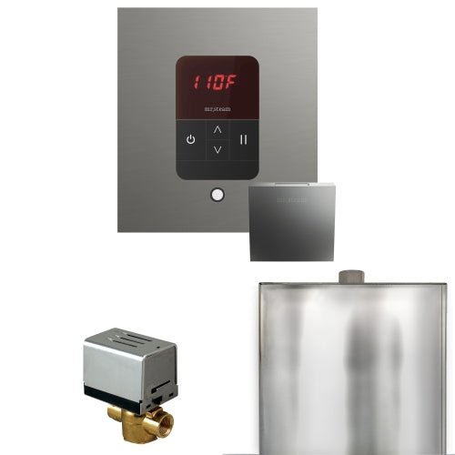 Mr.Steam Basic Butler Control Pkg Basic Butler Steam Shower Control Package w/ iTempo Control and Aroma Designer Finish SteamHead -  product_vendor - Peak Primal Wellness