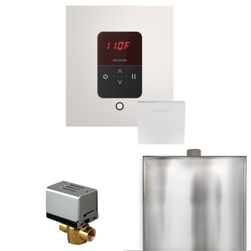 Mr.Steam Basic Butler Control Pkg Basic Butler Steam Shower Control Package w/ iTempo Control and Aroma Designer Finish SteamHead -  product_vendor - Peak Primal Wellness