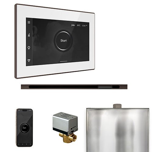Mr.Steam XButler Linear Control Pkg XButler Steam Shower Control Package w/ iSteamX Control and Linear SteamHead -  product_vendor - Peak Primal Wellness