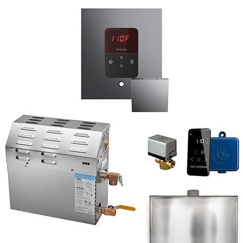 Mr.Steam MSSUPER iTempo Generator Pkg iTempo Steam Shower Generator Package w/ Accessories -  product_vendor - Peak Primal Wellness