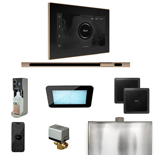 Mr.Steam XDream Linear Control Pkg XDream Steam Shower Control Package w/ iSteamX Control and Linear SteamHead -  product_vendor - Peak Primal Wellness