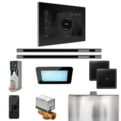 Mr.Steam XDream Max Linear Control Pkg XDream Steam Shower Control Package w/ iSteamX Control and Linear SteamHeads -  product_vendor - Peak Primal Wellness