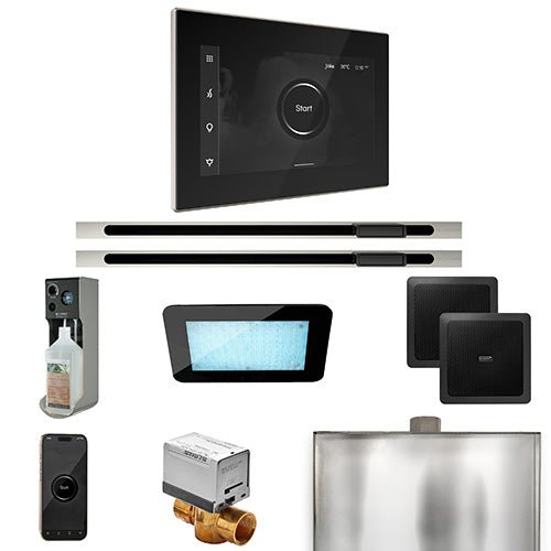 Mr.Steam XDream Max Linear Control Pkg XDream Steam Shower Control Package w/ iSteamX Control and Linear SteamHeads -  product_vendor - Peak Primal Wellness
